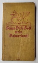 Grüß Dich Gott mein Badnerland Vintage German Language Book - £11.86 GBP
