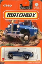 Matchbox 1948 Willys Jeepster BLUE - $5.89