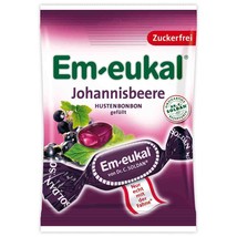 Dr.C.Soldan Em-Eukal throat lozenges: BLACKCURRANT-75g-FREE SHIPPING - £7.09 GBP