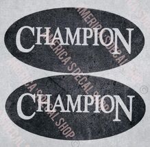 OEM Oval Champion Boat Yacht Flat Decals 2PC Set New Oracle USA Universal - $29.21