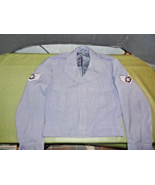 DATED 1951 USAF AIR FORCE DRESS BLUE 84 CROP FLIGHT JACKET UNIFORM WOOL ... - €54,77 EUR