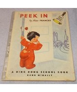 Children&#39;s Ding Dong School Book Peek In Dr Frances R. Horwich 1954 - $13.65 CAD