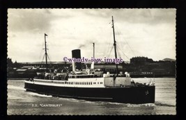 f1361 - British Railways Ferry - Canterbury - postcard - $3.18