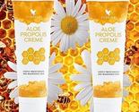 Forever Living Aloe Propolis Cream 4oz, Moisturizing &amp; Soothing (2 Pack) - £28.74 GBP