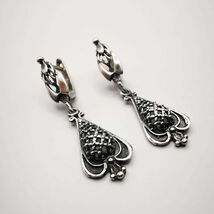 Artwork,Vintage,Fancy Women's Earrings,925 Silver,Jewelry ,Filigree - $79.00
