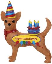 Ebros Adorable Birthday Chihuahua Collection Cute Chihuahua In Costume - $24.99