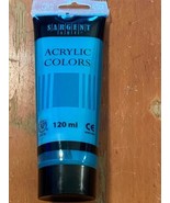 Sargent Art Acrylic Colors Paint Tube 120 ml Pthalo Turquoise Non Toxic ... - $10.42 CAD