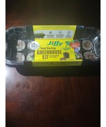JIFFY Tray 12 Peat Pellet SEED STARTER GREENHOUSE KIT FAST SHIP!! SEEDLI... - $19.68