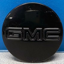 ONE 2014-2018 GMC Sierra 1500 / Yukon Black 3 1/4&quot; Button Center Cap # 2... - £11.79 GBP