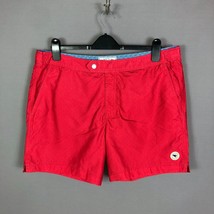 Ted Baker London Red Formgeo Tonal Print Swim Trunks Short Size 36W XL - £27.97 GBP