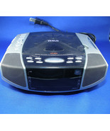 (USED) RCA CD PLAYER  STEREO/ CLOCK RADIO MODEL RP4897A - £15.77 GBP