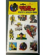 Vintage Dick Tracy Classic Comic Cartoon Puffy Stick-Ons Decals NOS #1 - £7.18 GBP