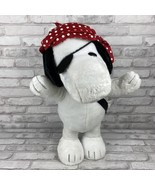 20 Inch Snoopy Peanuts Pirate Halloween Porch Door Greeter Standing Plush  - £24.90 GBP
