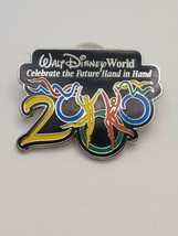 Walt Disney World Celebrate the Future Hand in Hand 2000 Vintage Enamel Pin  - £15.41 GBP