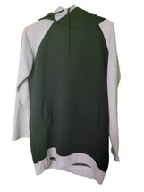 Beyond This Plane Hoodie Adult Medium Gray Black Pullover Sweatshirt - £9.99 GBP