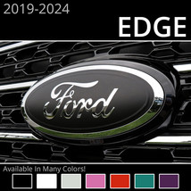 2019-2023 Ford Edge Emblem Overlay Insert Decals (Set of 2) - £17.97 GBP