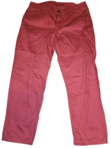 Chicos Platinum Crop Jeans  - Tropical Pink Stretch Denim (Size 0) - £11.77 GBP