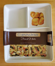 Corningware French White Divided Appetizer dish - $20.00