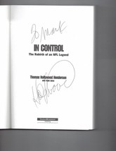 In Control : The Rebirth of an NFL Legend by Thomas Henderson SIGNED - £25.68 GBP