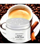 Coffee Cinnamon Vanilla Aroma Beads Air Freshener Room Linen Car Odor El... - $16.95+