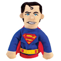 Superman Figure Magnetic Plush Finger Puppet NEW UNUSED #4113 - £7.80 GBP