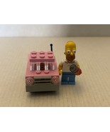 Official LEGO Simpsons Homer &amp; Micro Car Loose Set - $233.61 MXN
