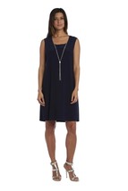R &amp; M Richards Embellished Shift Dress NWT New 10P - $548.80 MXN