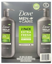 Dove Men Care Body + Face Wash Extra Fresh 2 pack 30 oz  - £19.18 GBP