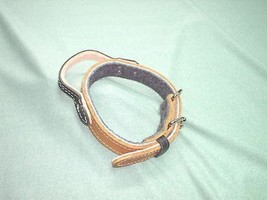 1 1/2 PADDED DOG TRAINING COLLAR WITH HANDLE POLICE K9 SCHUTZHUND LOOK  - $37.88