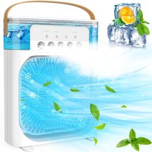 Portable Air Conditioners - Small Portable AC Quiet Personal Air Cooler,USB Powe - £21.98 GBP