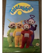 Vintage 1998 Teletubbies Group Show Poster 22.375x34&#39;&#39; Inch RARE NEW - $37.82