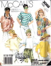 McCall's Sewing Pattern 3088 Miss Size Large Misses' Tops Stretch Knits Uncut - £5.18 GBP