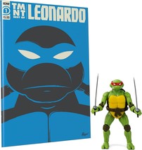 Teenage Mutant Ninja Turtles Best of Leonardo 100-Page Comic Book Action Figure - £35.75 GBP