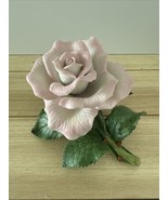 Lenox Fine Porcelain Pink &quot;TEA ROSE&quot; Garden Flower Figurine 5&quot; Pretty Ni... - €25,70 EUR