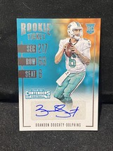 2016 Panini Contenders Rookie Ticket Brandon Doughty RC AUTO DOLPHINS - £4.00 GBP