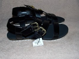 Christian Siriano For Payless Black TRISTAN Strappy Sandals 9.5 New - $29.99