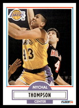 1990-91 Fleer #95 Mychal Thompson Los Angeles Lakers - £1.58 GBP