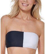 TOMMY HILFIGER Bandeau Bikini Swim Top Navy and White Size XL $78 - NWT - £14.42 GBP