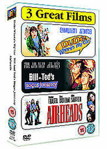 Bill &amp; Ted&#39;s Bogus Journey/Airheads/Dude, Where&#39;s My Car? DVD (2007) Ashton Pre- - £14.90 GBP