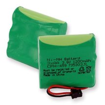 1200mA, 3.6V Replacement NiMH Battery for Memorex MPH6989 Cordless Phone... - $7.87