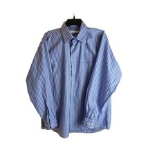 Calvin Klein Mens Long Sleeve Button  Shirt Size L ( 16 1/2 34/35)  Casu... - $9.49