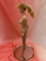 #850 Ponytail Barbie #5 Doll Vintage Blonde Blue Eyeliner Hair Needs Tlc - £195.69 GBP