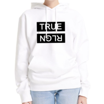  True Religion New White Women Classic Hoodie - £26.73 GBP