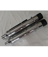 Harley Davidson 17 - 23 CVO 1.75 2.5 In Slip-On Mufflers Exhaust Black T... - €151,58 EUR