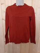 Active USA Women&#39;s Sweater Red Burgundy Large Size L - £3.88 GBP