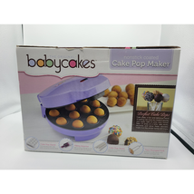Babycakes CP-94LV Cake Pop Maker 12 Capacity Purple Baby Cakes New - $21.80