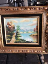 Vintage James Foster Oil Painting on Board Landscape Signed Great Condition!! - £79.09 GBP
