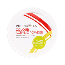 Colour Acrylic Powder - Neon Pineapple Acrylic Powder BY Cuccio PRO - $14.37