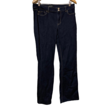 White House Black Market Contour Bootcut Jeans Women&#39;s 10 Blue Stretch D... - $16.82