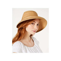 INC International Concepts Womens Bow Roll Up Visor Size One Size Color Tan - £26.05 GBP